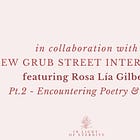 Collaboration: New Grub Street Interviews
