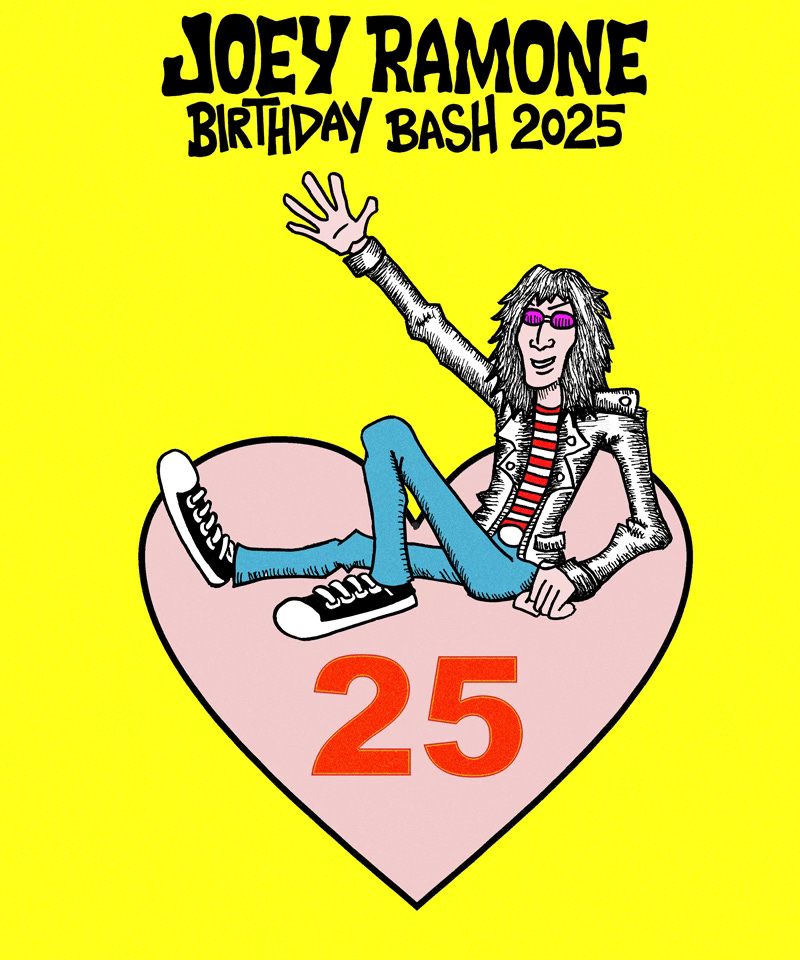 Creating the Joey Ramone Birthday Bash Poster