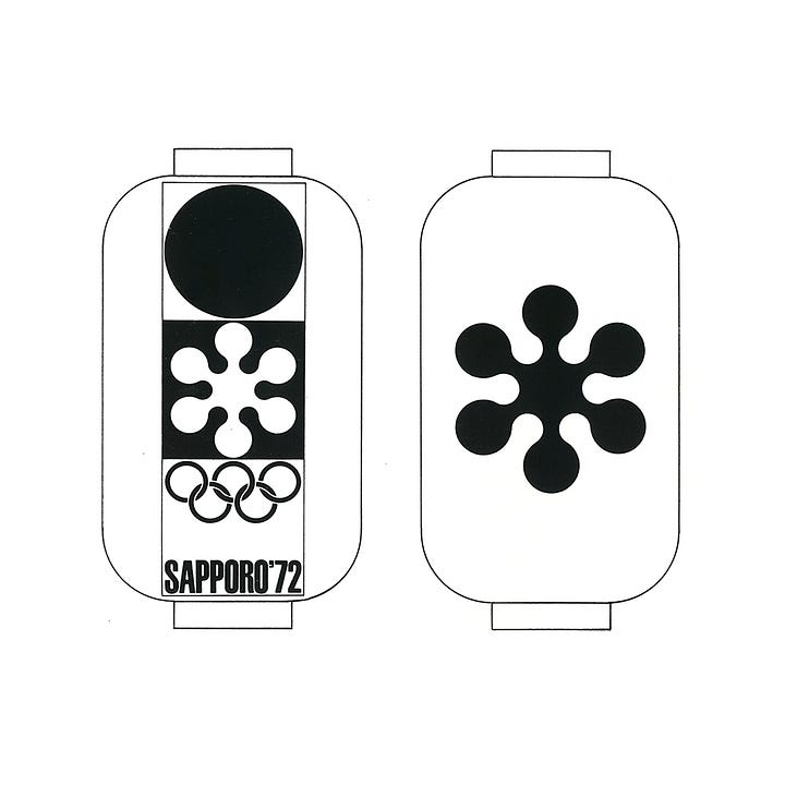 The story of the Sapporo '72 logo – Logo Histories
