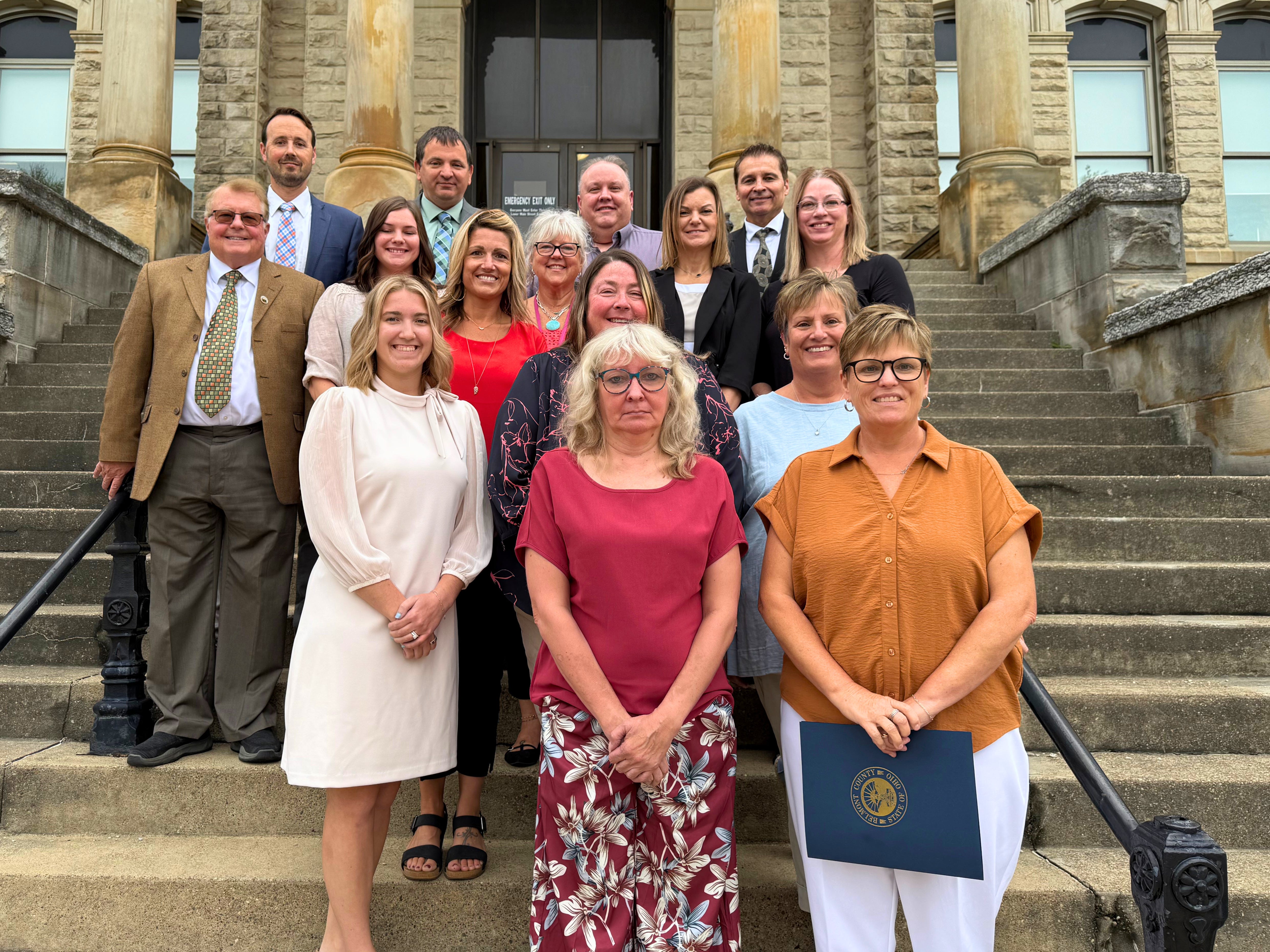 Belmont County Commissioners Proclaim August as Child Support Awareness Month; Lafferty Family Seeks Help With Abandoned House They Say is Unsafe