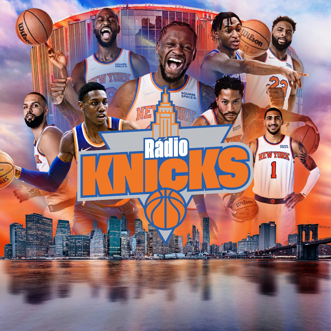 Rádio Knicks Brasil logo