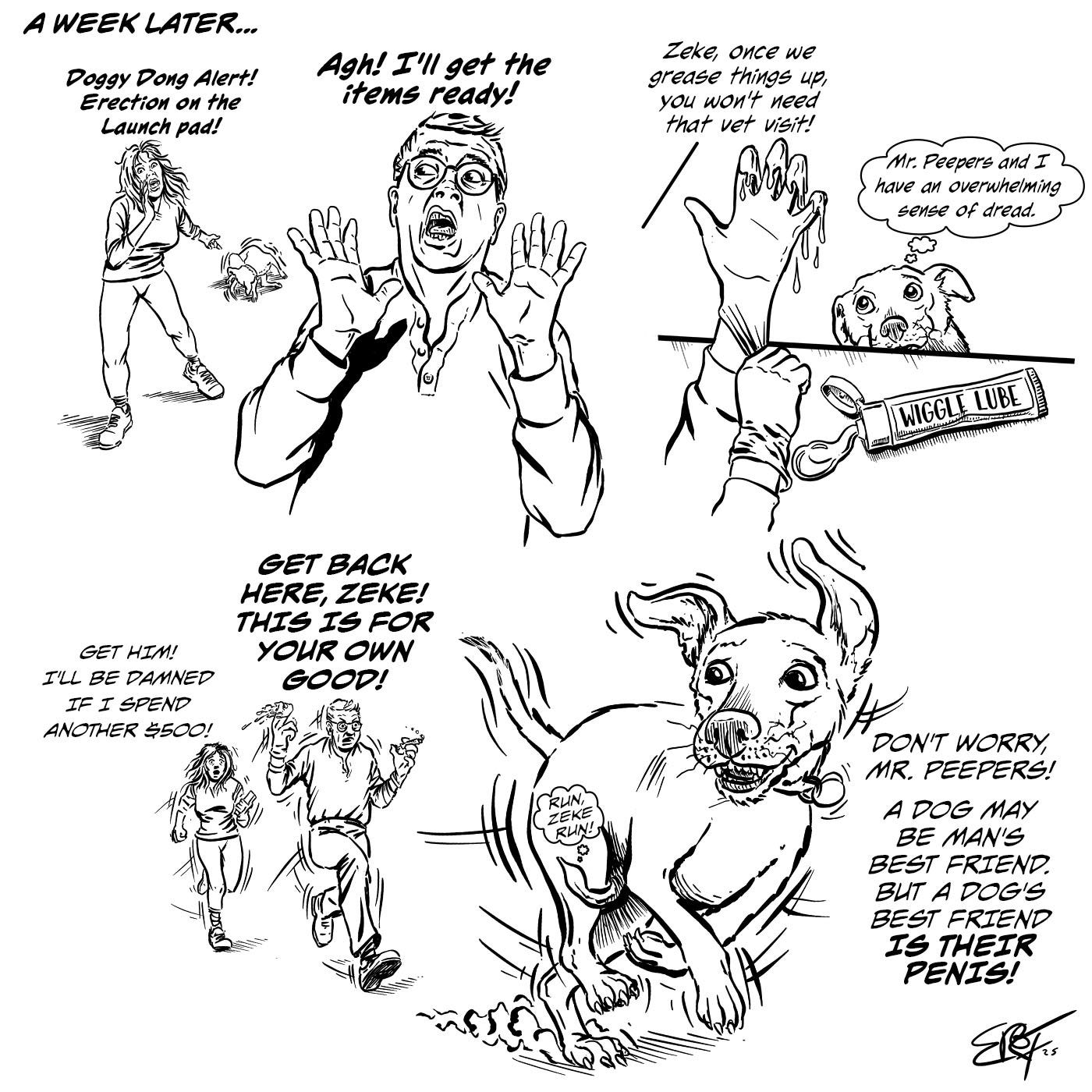 Mr. PeepersBig Day Out Page 5 Comic by E.R. Flynn