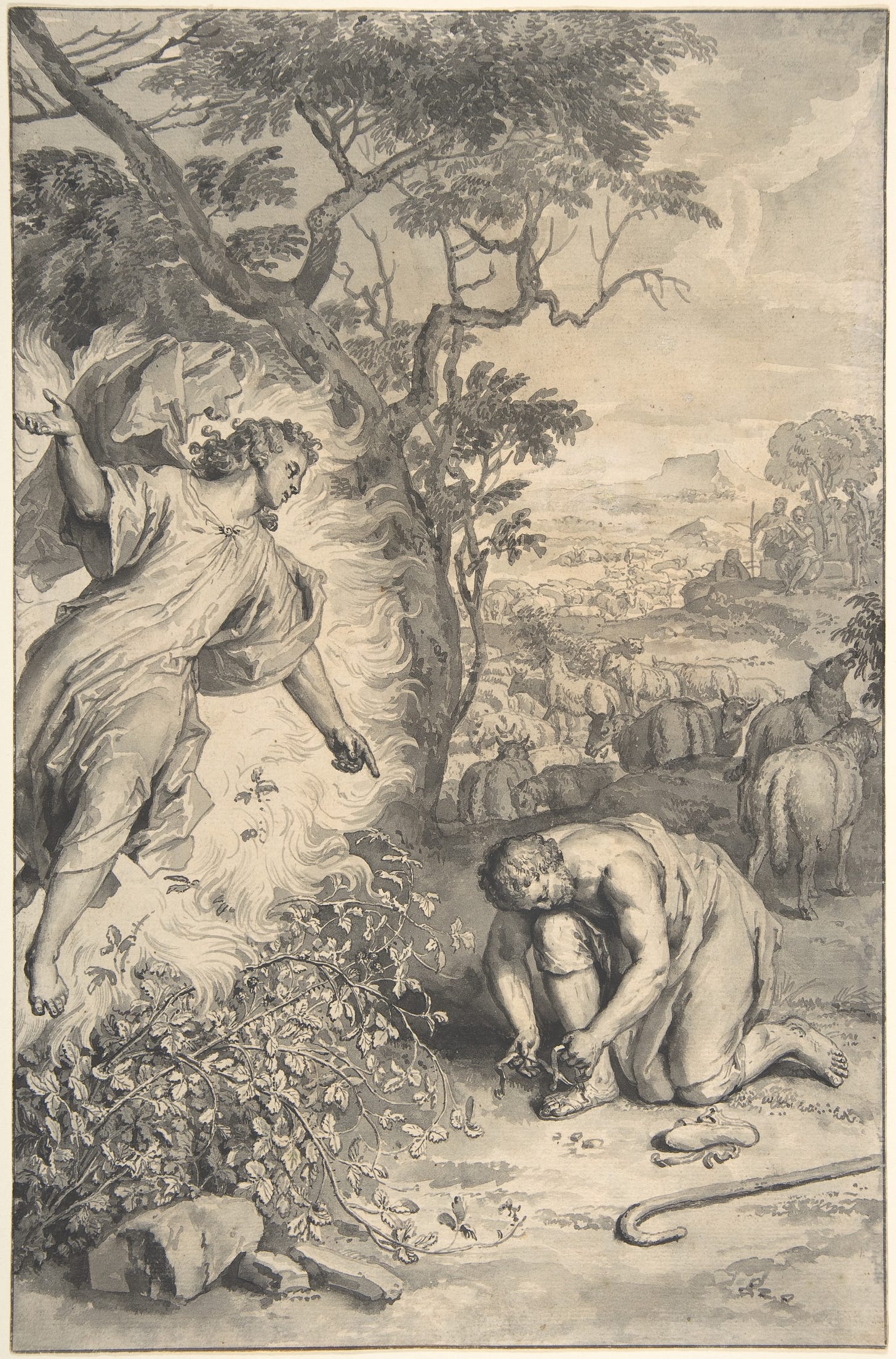 Gerard Hoet | Moses and the Burning Bush | The Metropolitan Museum of Art