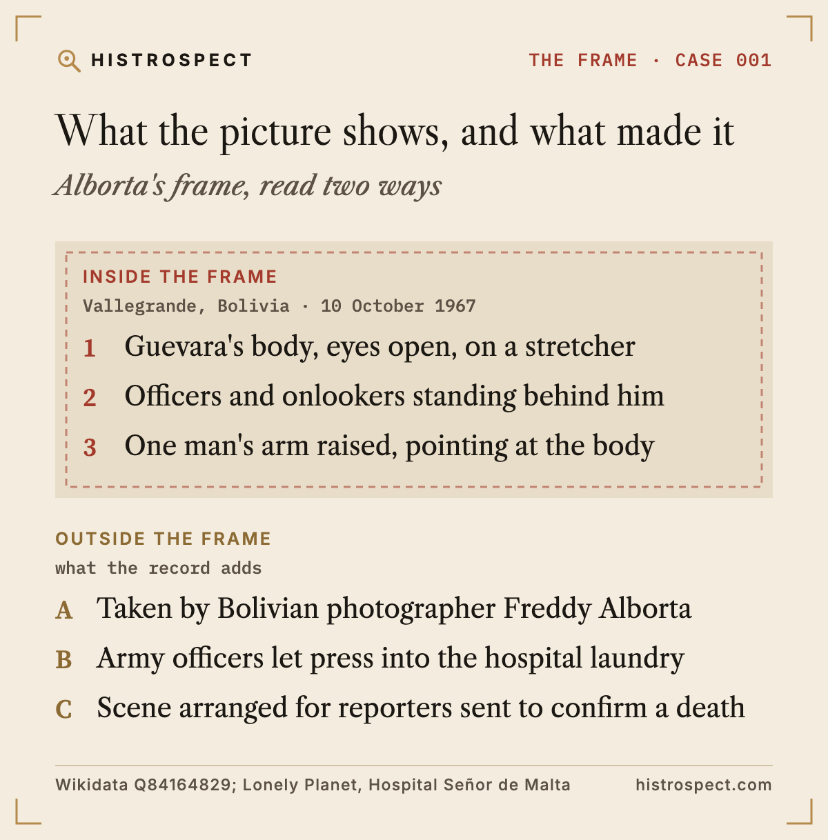 What the picture shows, and what made it What the picture shows, and what made it