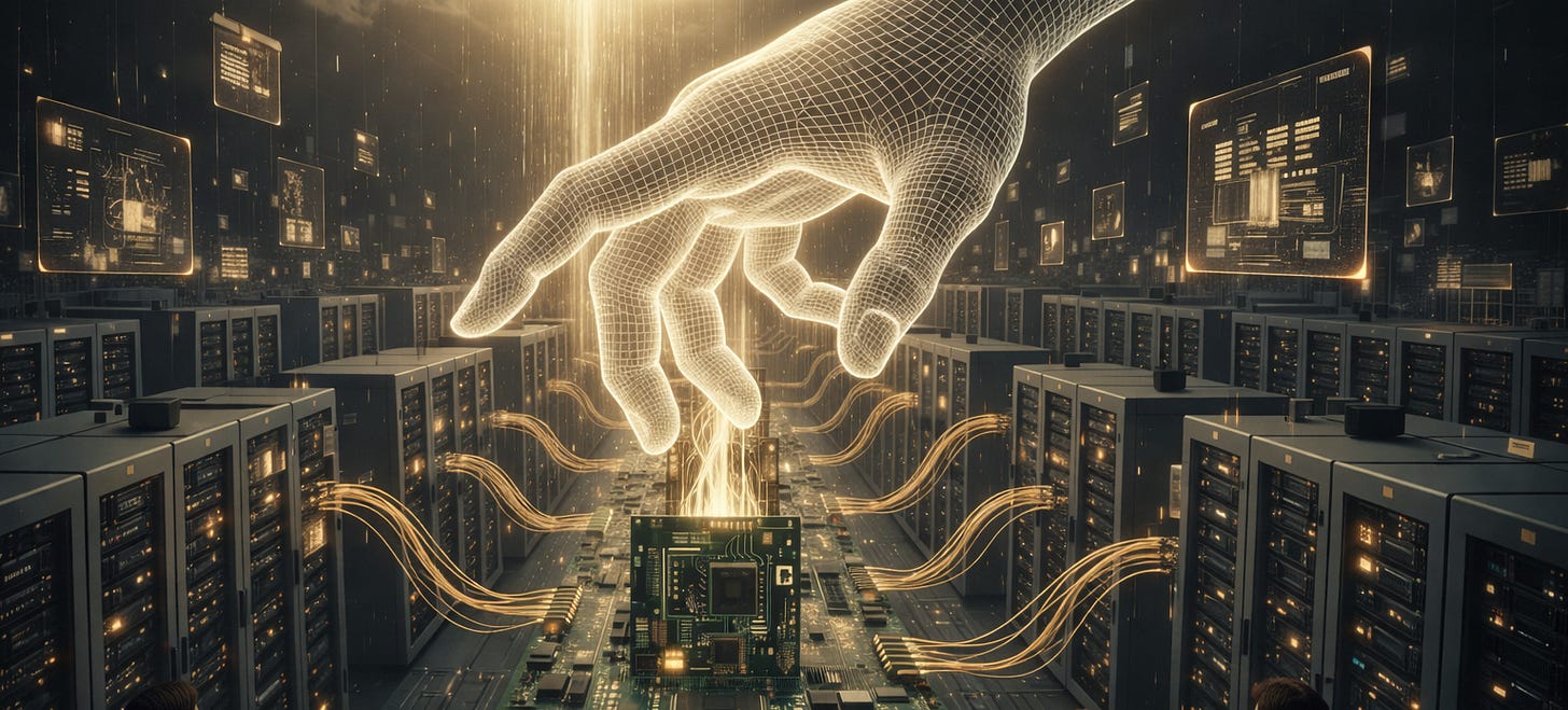 A visualisation of Adam Smith's "invisible hand" controlling your IT Infrastructure A visualisation of Adam Smith's "invisible hand" controlling your IT Infrastructure