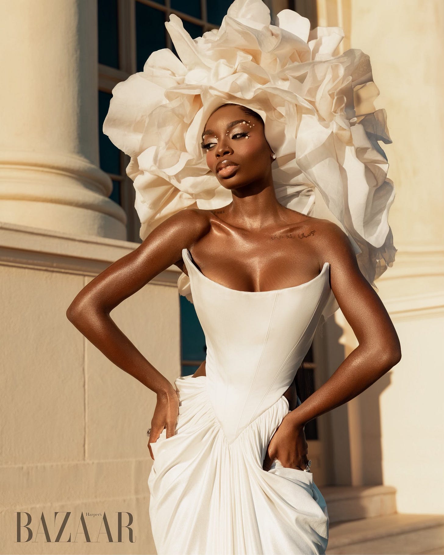 Olandria Carthen Shines on the Digital Cover of Harper's Bazaar Vietnam