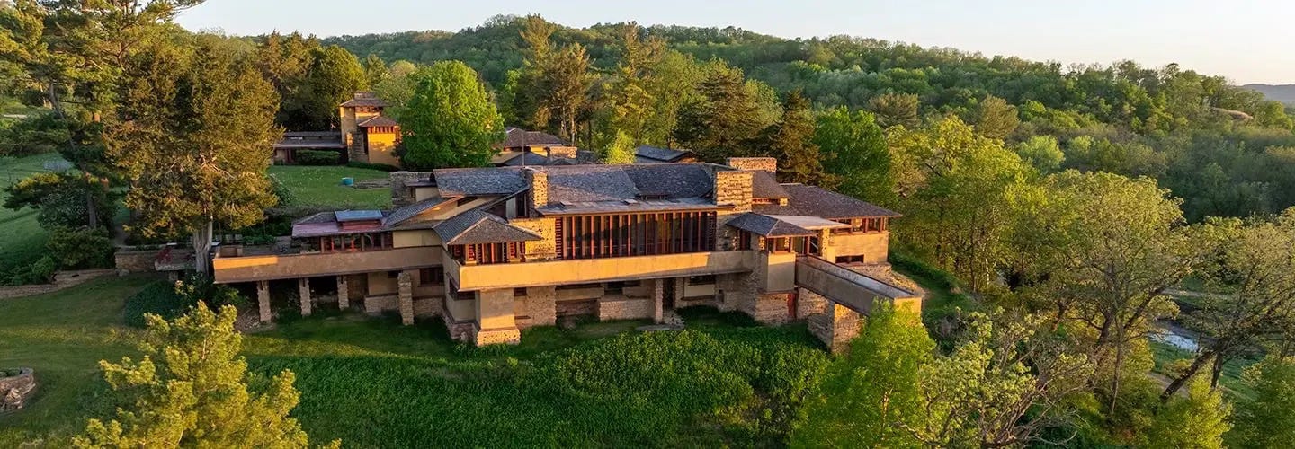 Taliesin III, Frank Lloyd Wright, Wisconsin (U.S.A.), 1925 Taliesin III, Frank Lloyd Wright, Wisconsin (U.S.A.), 1925