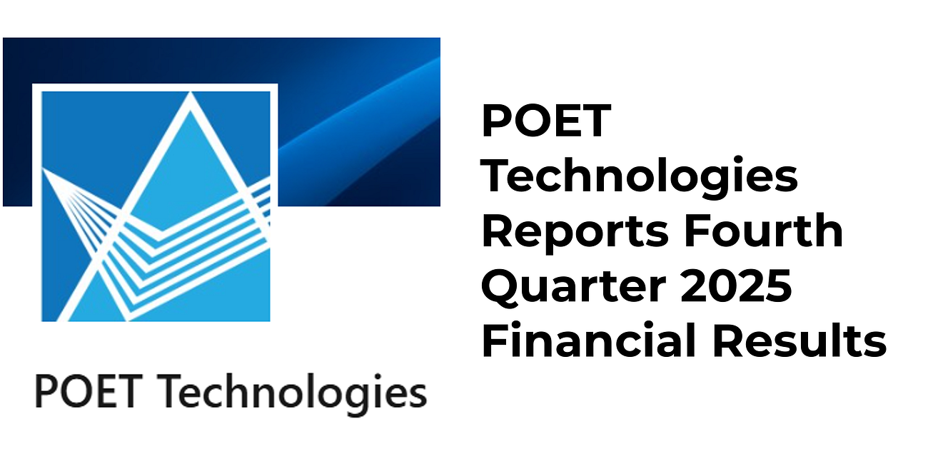 POET Technologies Q4 2025: Reading Past the Headline Loss