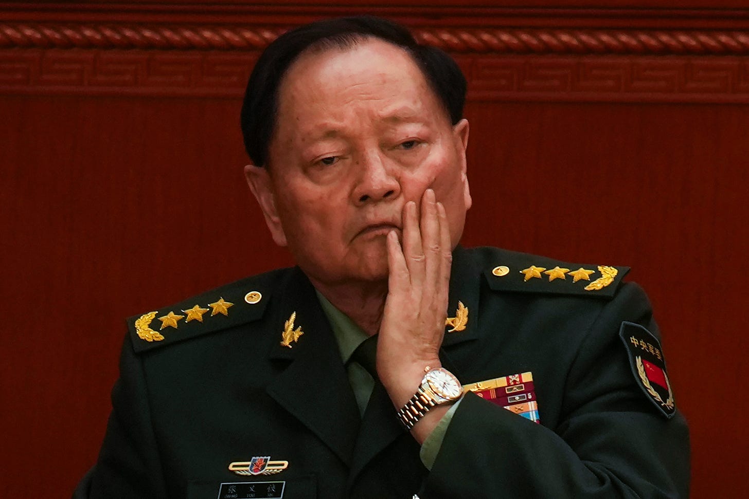 El general Zhang Youxia, en la sesión inaugural de la Asamblea Popular Nacional, el pasado año.