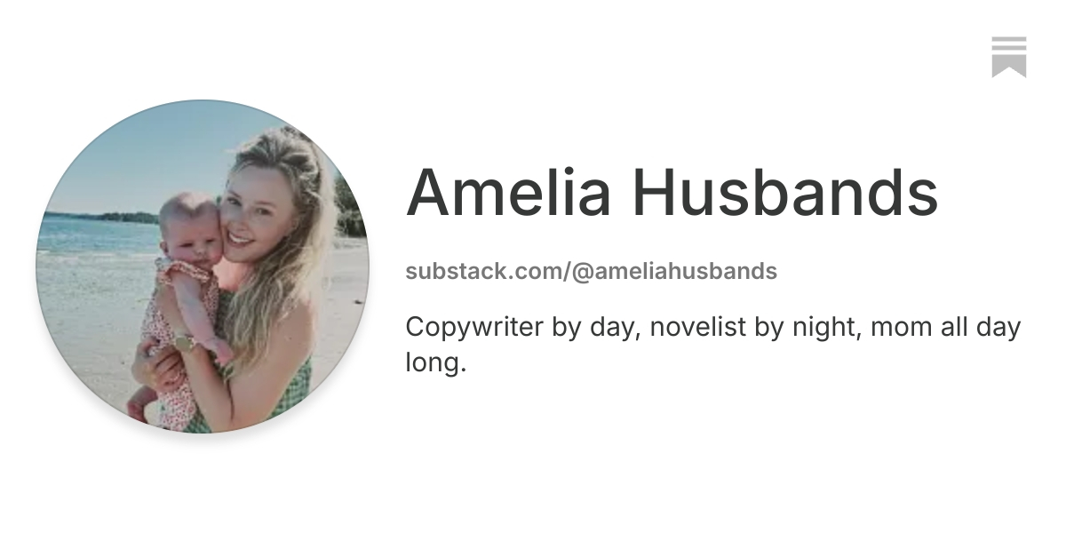 Amelia Husbands | Substack