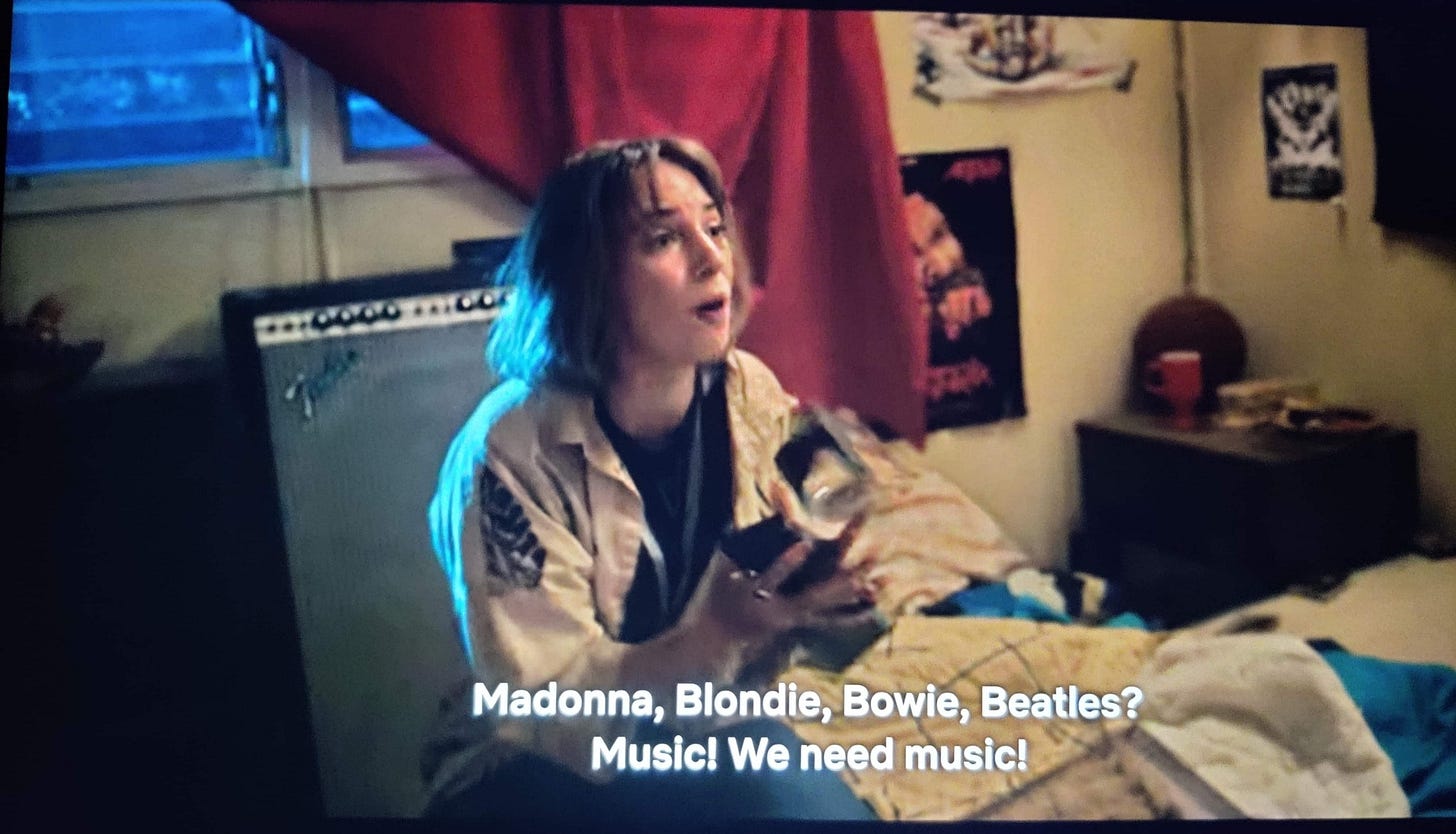 Screenshot from Stranger Things