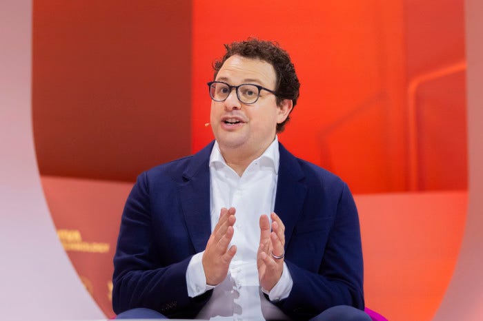 Dario Amodei, co-founder and CEO of Anthropic, speaking at the 2024 Viva Technology event Dario Amodei, co-founder and CEO of Anthropic, speaking at the 2024 Viva Technology event