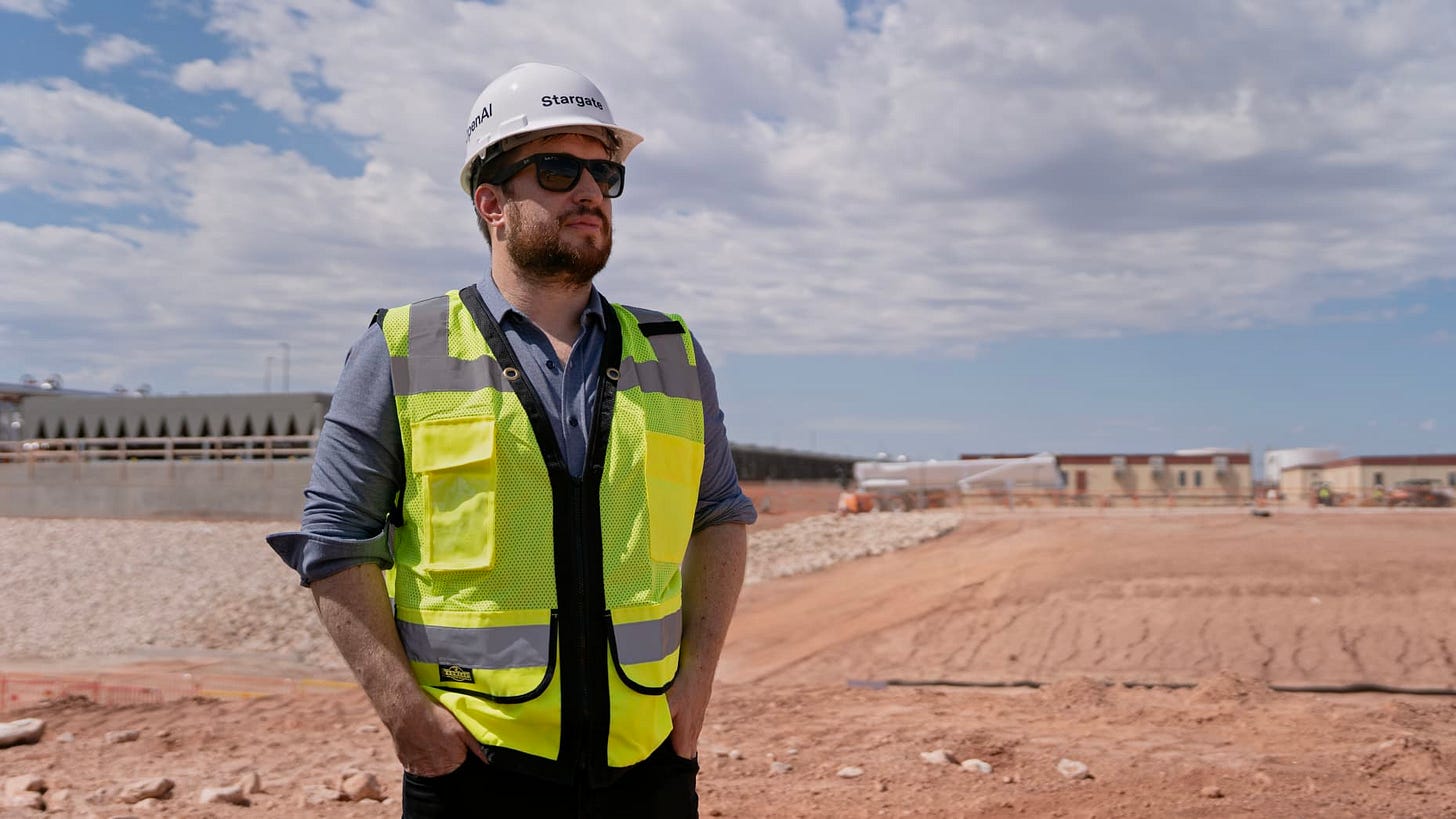 Keith Heyde stands on site in Abilene, Texas, where OpenAI's Stargate infrastructure buildout is underway. Heyde, a former head of AI compute at Meta, is now leading OpenAI’s physical expansion push.