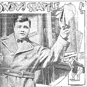 Babe Ruth Barnstorms Through the Northwest in 1924, Part 3: Seattle