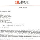 Did Former Greensboro City Attorney Chuck Watts Create a State Bar Ethics Issue by Hiring The Banks Law Firm, His Former Partnership?