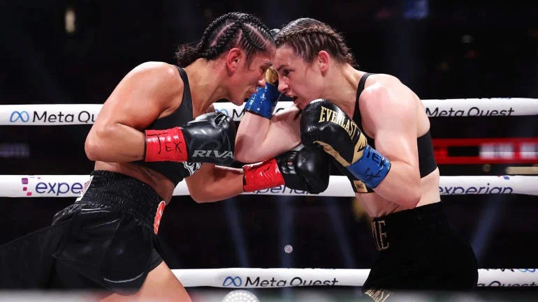 Katie Taylor vs. Amanda Serrano rompe récord de audiencia en el deporte femenino