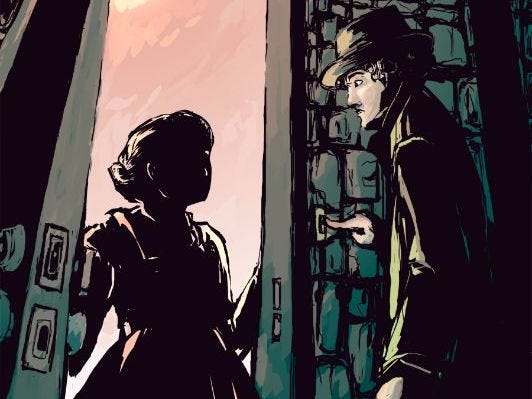 Literature Frenzy!: Deal Me In Challenge: The Landlady by Roald Dahl