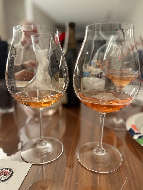 Champagne tasting