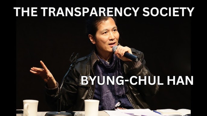 English Subtitles) The Transparency Society: Byung-Chul Han Lecture Doosan  Humanities Theater 2014 - YouTube
