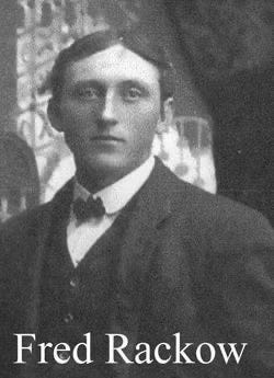 August Rackow Friedrich Herman Emil “Fred” Rackow (1884–1965)