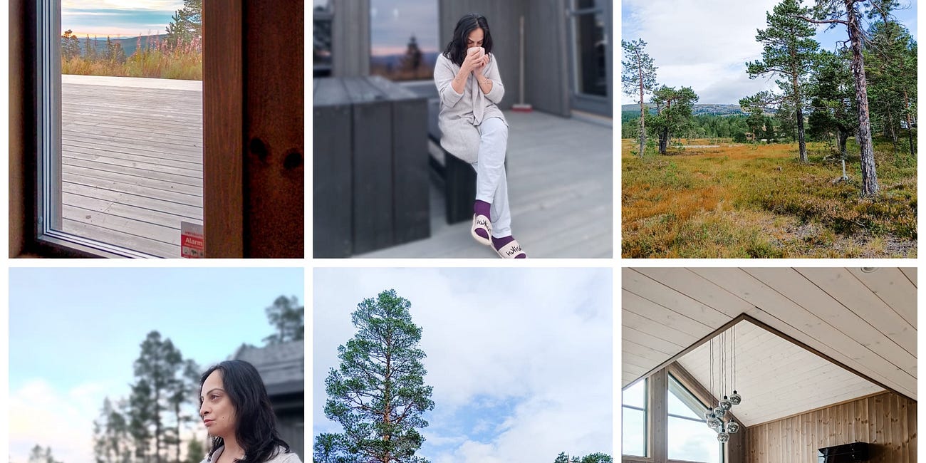 The Cabin Diaries – Day 1: Honouring Myself in the Quiet