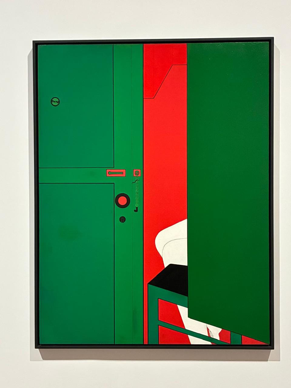 Obra de la serie Envolvement de Wanda Pimentel, representando la fragmentación del espacio doméstico y la saturación visual. Obra de la serie Envolvement de Wanda Pimentel, representando la fragmentación del espacio doméstico y la saturación visual.