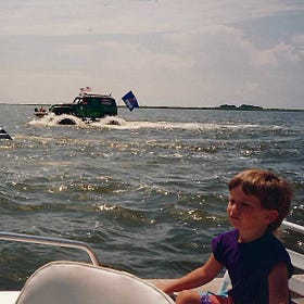 The complete story of the time a monster truck drove across the Currituck Sound