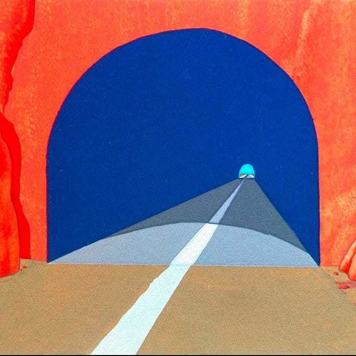 Stills from Vanishing Point, Sugarland Express, Raising Arizona, and Fast and Furry-ous (1949)