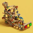 Free will and marble machines