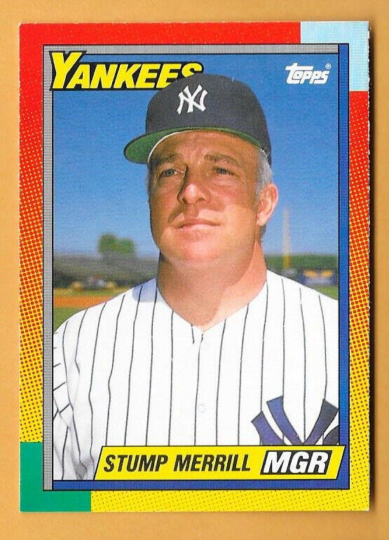 STUMP MERRILL NEW YORK YANKEES #74T - TOPPS TRADED NM-MT 1990 STUMP MERRILL NEW YORK YANKEES #74T - TOPPS TRADED NM-MT 1990