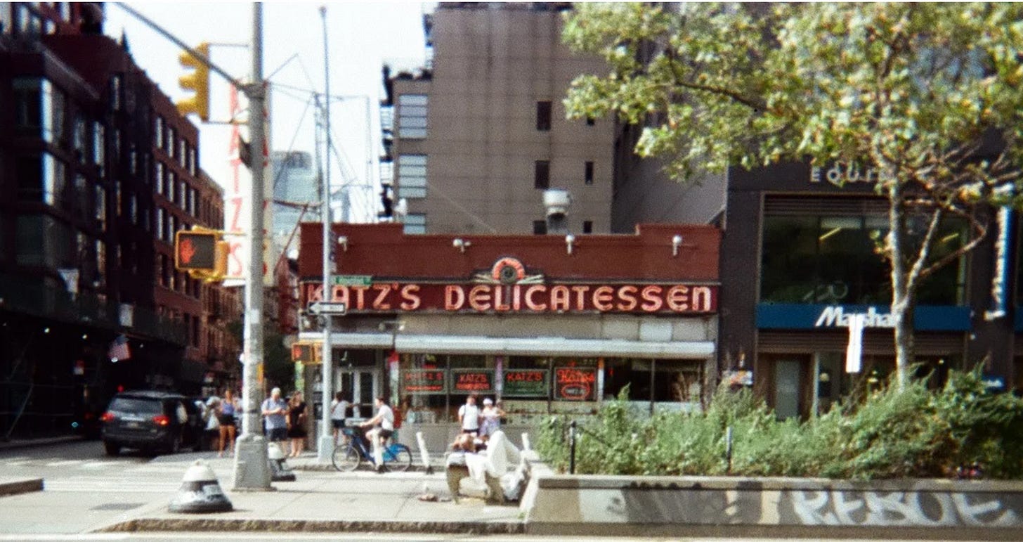Katz's Deli lower east side NYC 