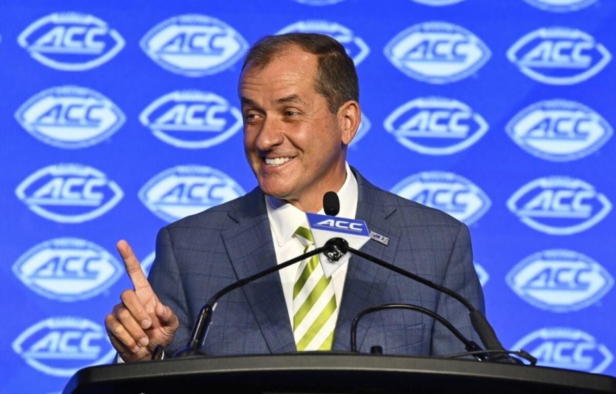 ACC, Clemson, Florida State Approve Settlement to End Legal Fight, Change  Revenue-Distribution Model - Cville Right Now