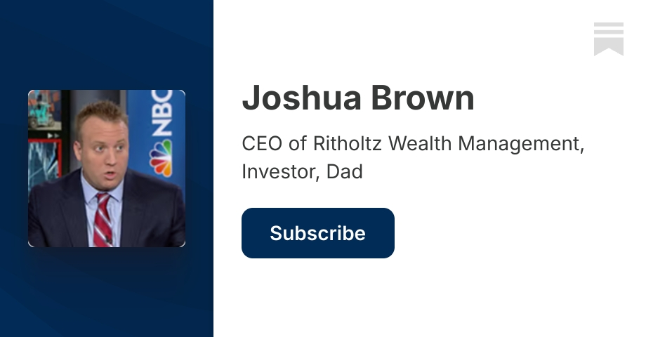Joshua Brown | Substack