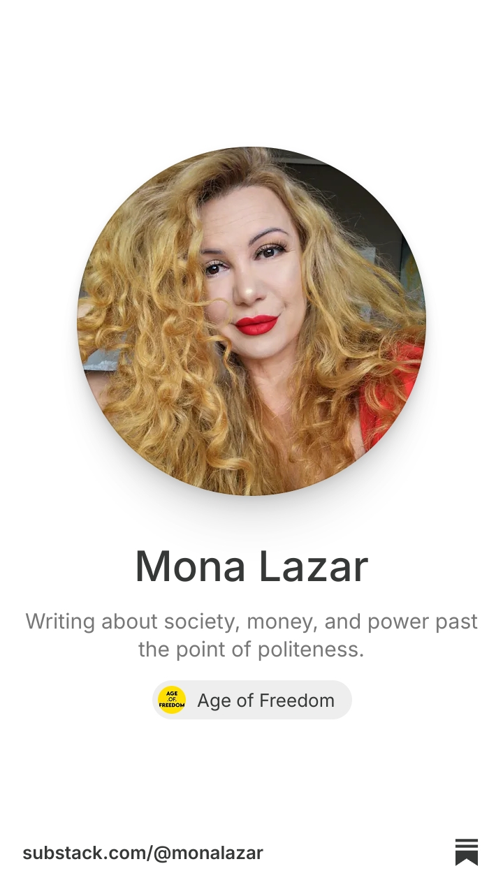 Mona Lazar | Substack
