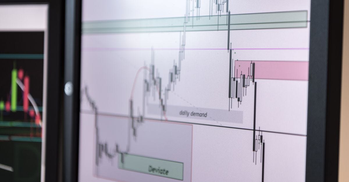 Photo: AlphaTradeZone / Pexels Detailed view of a trading chart analyzing cryptocurrency trends and market data.