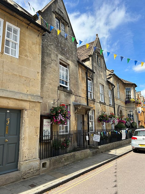 9 photos - views of The High Street, Corsham, Wiltshire Images: Roland's Travels