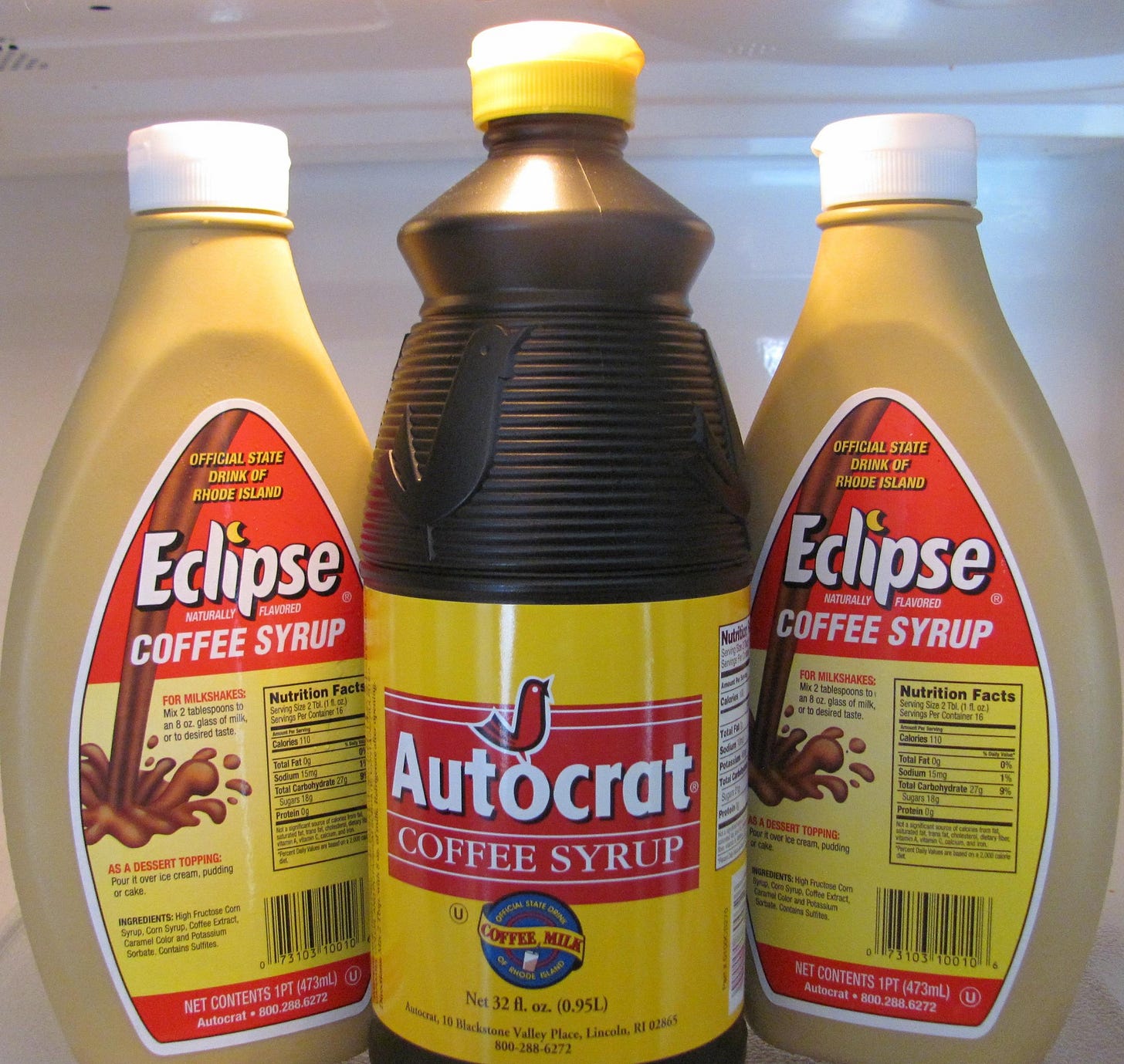 Amazon.com: Autocrat and Eclipse Coffee Syrup Bundle (1 Autocrat Coffee  Syrup 32 Oz and 2 Eclipse Coffee Syrup 16 Oz) : Grocery & Gourmet Food