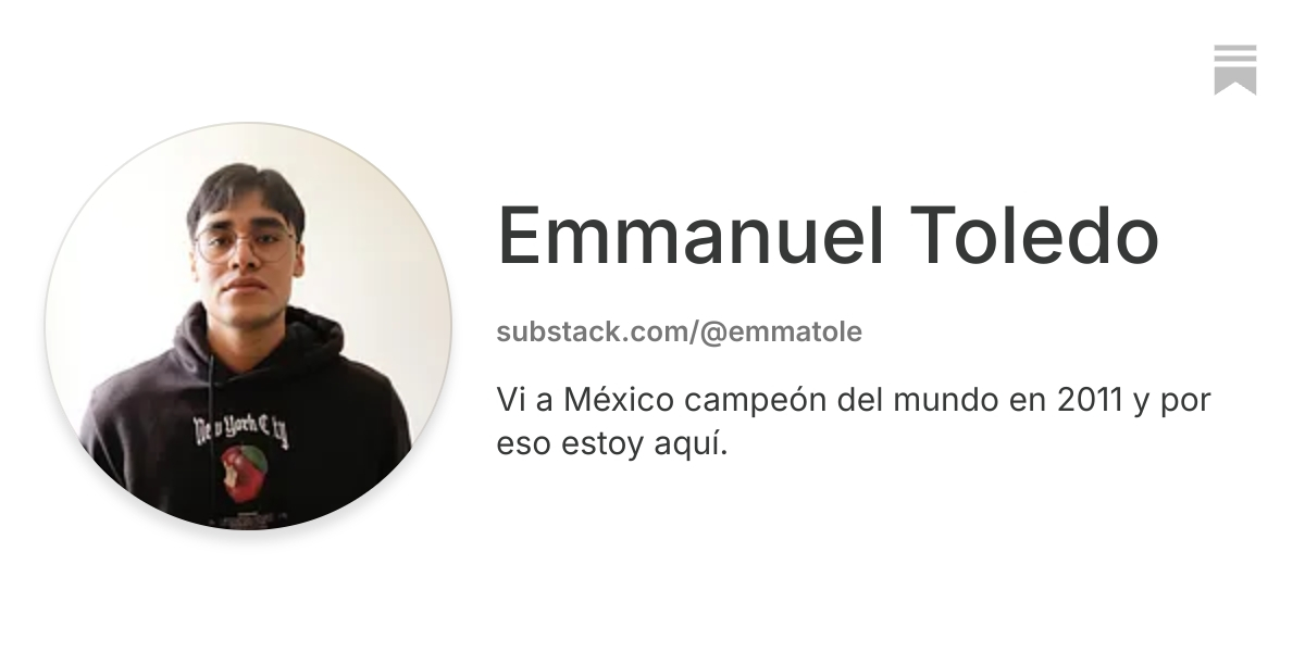 Emmanuel Toledo | Substack