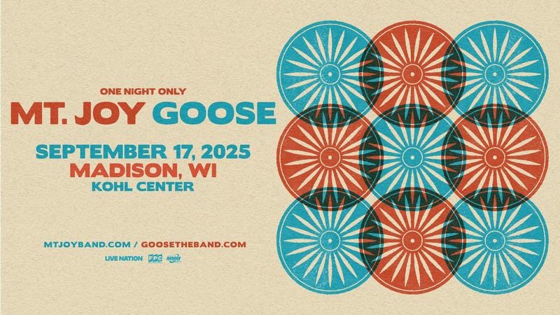 Mt. Joy & Goose Coming To Kohl Center On September 17 | Wisconsin Badgers