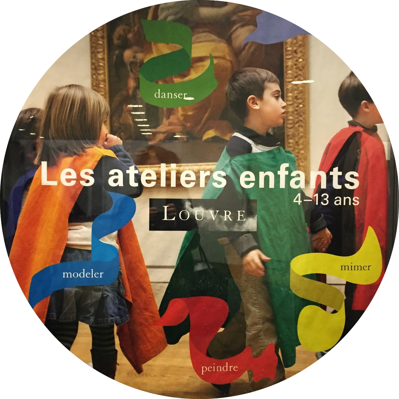 Atelier des Enfants Louvre Paris with Kids