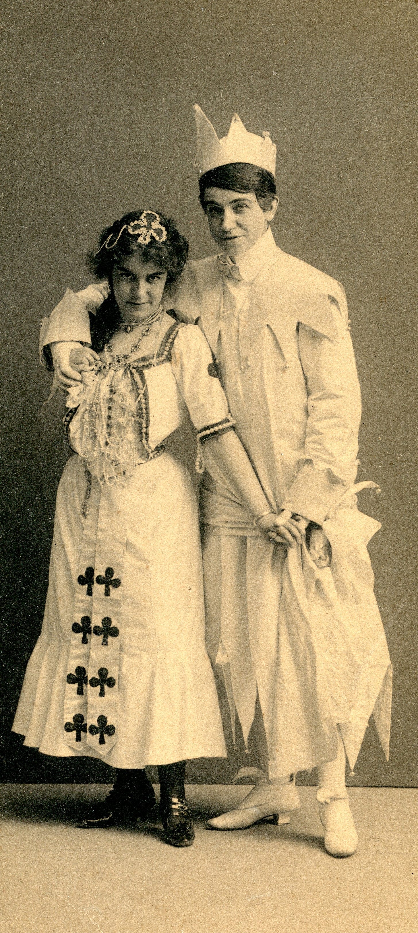 Couple in costume