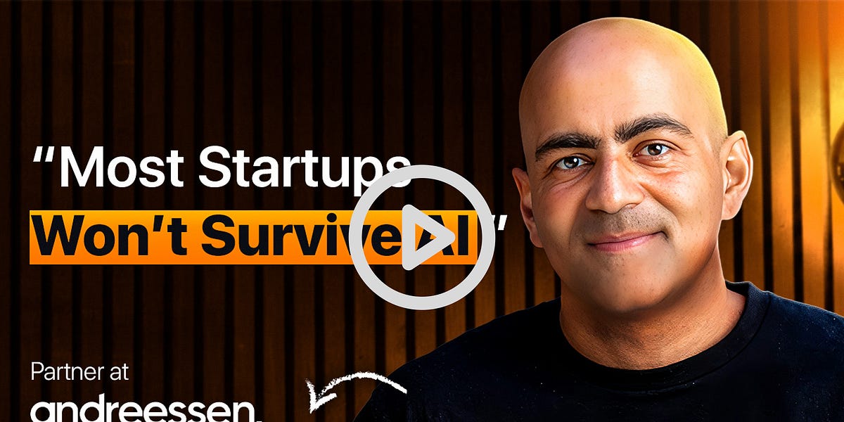 The Harsh Truth About Building a Startup in the AI Era | Anish Acharya