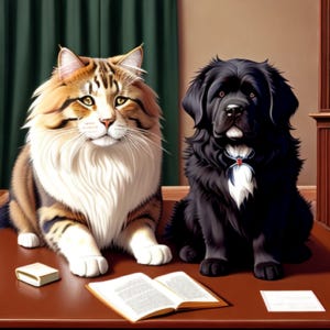 Cat and Dog Panel