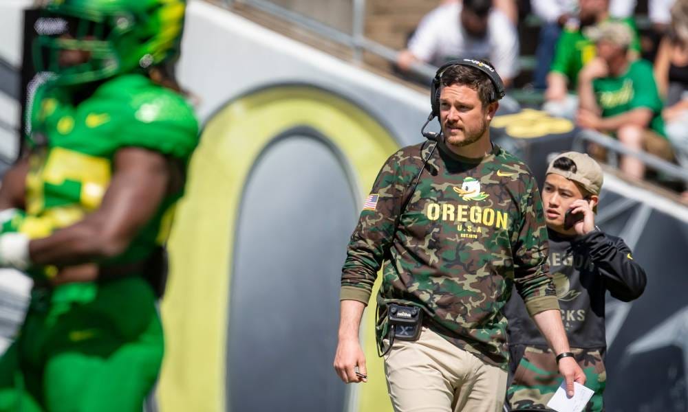 Canzano: Zero pressure on Oregon Ducks in season opener vs. Georgia