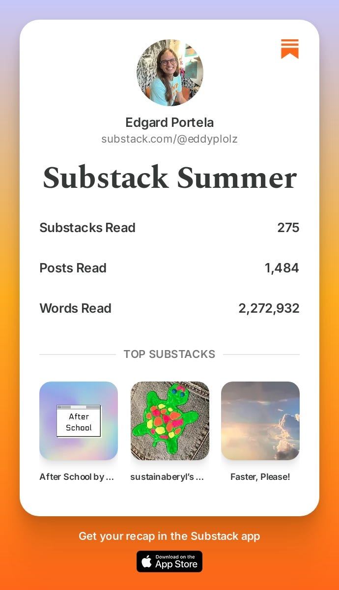 Substack Summer