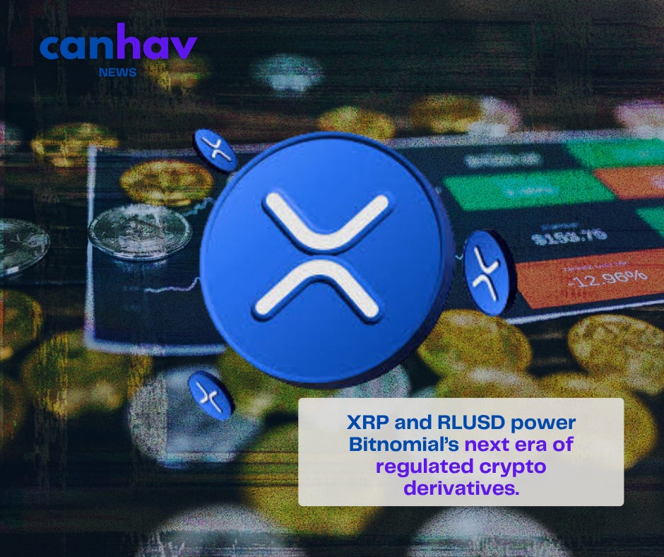 XRP and RLUSD power Bitnomial’s next era of regulated crypto derivatives. XRP and RLUSD power Bitnomial’s next era of regulated crypto derivatives.