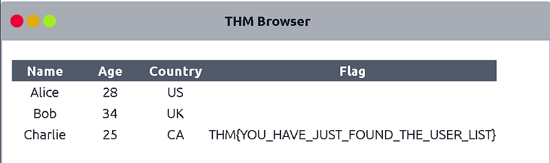 Web Application Basics | TryHackMe Write-Up