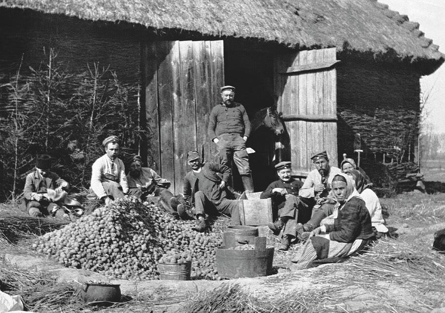 Peeling Potatoes For Soldiers Photograph by Underwood Archives - Fine Art  America
