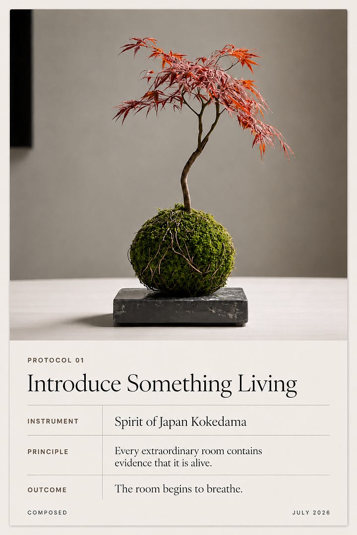 Thoughtful details for shaping how a space feels, not simply how it looks.