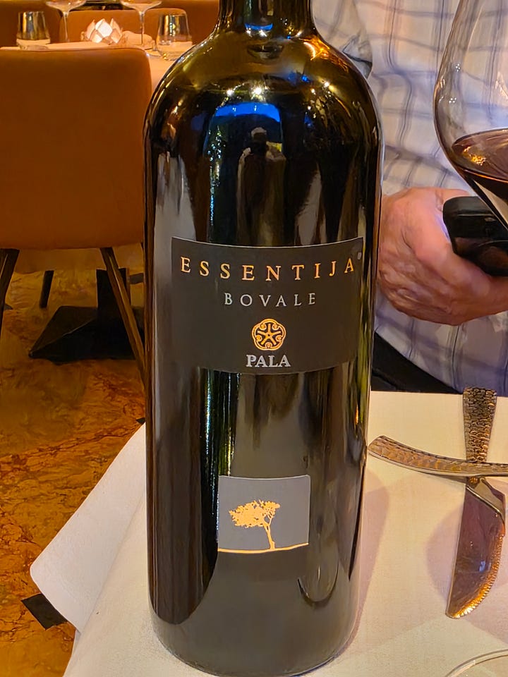 Bottle of Italian wine.
